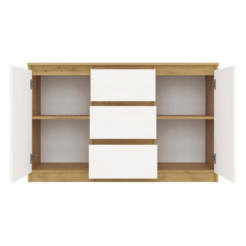 Komoda Malwa 2D3S DĄB ARTISAN BIEL-11
