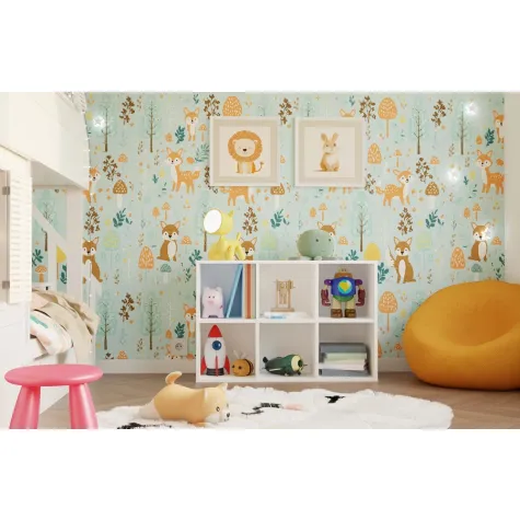 Regał Malax MINI 2X3 BIAŁY-8