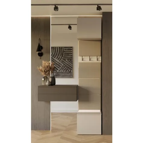 Garderoba Wieszak HAGA 1W KASZMIR BEŻ-3