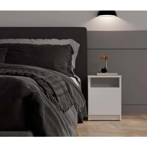 Szafka nocna GALAX 30 1D BIAŁY-3