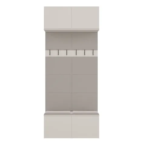 Garderoba Podwójny Wieszak HAGA II 2W KASZMIR BEŻ-7