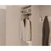 Garderoba Szafa + Wieszak HAGA II 1Sz1W KASZMIR BEŻ-9