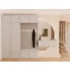 Garderoba HAGA IV 2Sz2W KASZMIR BEŻ 2x Szafa + 2x Wieszak-3