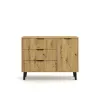 Komoda Scandi 1D3S SLIM DĄB ARTISAN-3