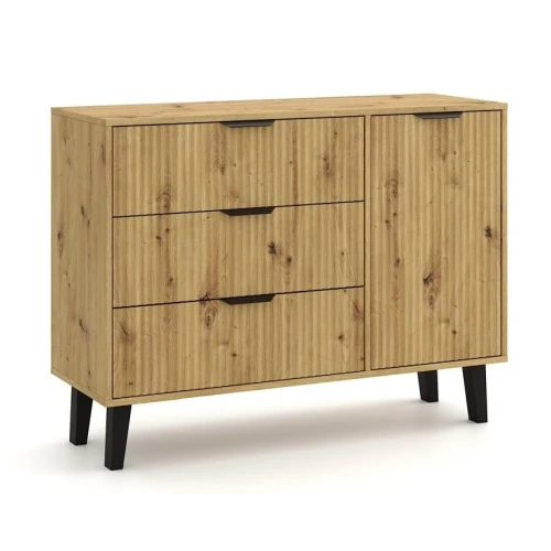 Komoda Scandi 1D3S SLIM DĄB ARTISAN-1