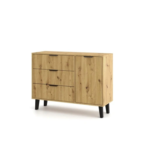 Komoda Scandi 1D3S SLIM DĄB ARTISAN-5