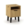 Szafka nocna Scandi 1S SLIM DĄB ARTISAN-6
