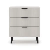 Komoda Scandi 3S SLIM KASZMIR BEŻ-3