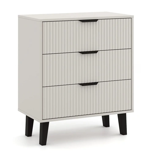 Komoda Scandi 3S SLIM KASZMIR BEŻ-1
