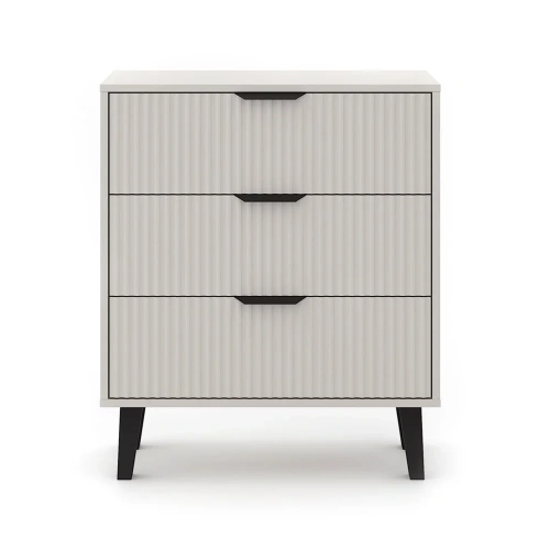 Komoda Scandi 3S SLIM KASZMIR BEŻ-3