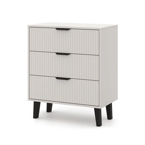 Komoda Scandi 3S SLIM KASZMIR BEŻ-5