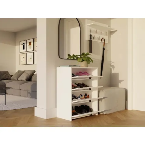 Szafka na obuwie LOKA BIAŁA-10