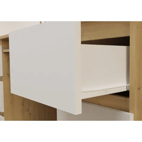 Biurko Kuba KUBA DĄB ARTISAN BIEL-7