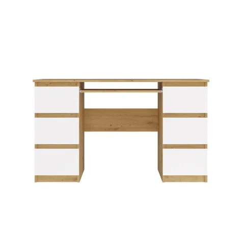 Biurko Kuba KUBA DĄB ARTISAN BIEL-9