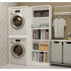 Szafka na Pralkę i Suszarkę POLA TWIN Biała-7