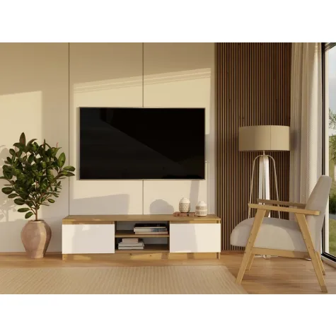 RTV Malwa 140 DĄB ARTISAN BIEL-12