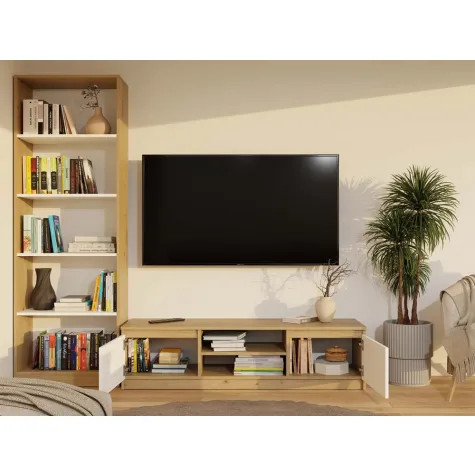 RTV Malwa 140 DĄB ARTISAN BIEL-18