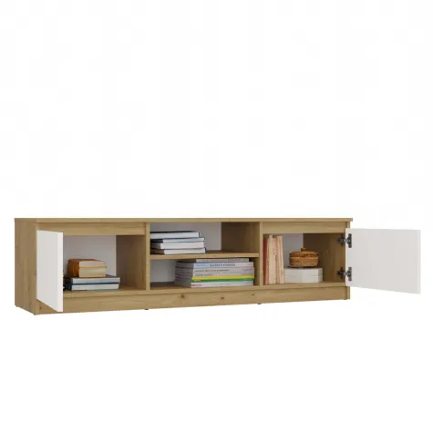 RTV Malwa 140 DĄB ARTISAN BIEL-4