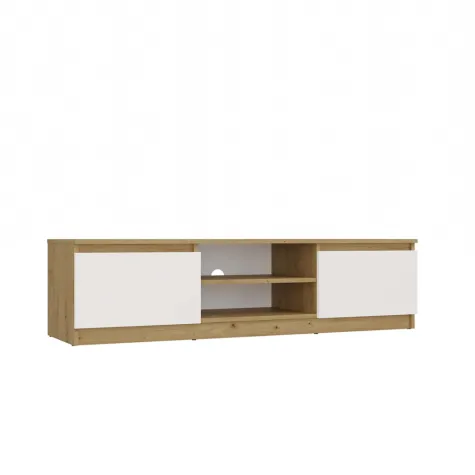 RTV Malwa 140 DĄB ARTISAN BIEL-8