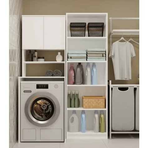 Słupek łazienkowy Pola MULTI BIAŁY-2