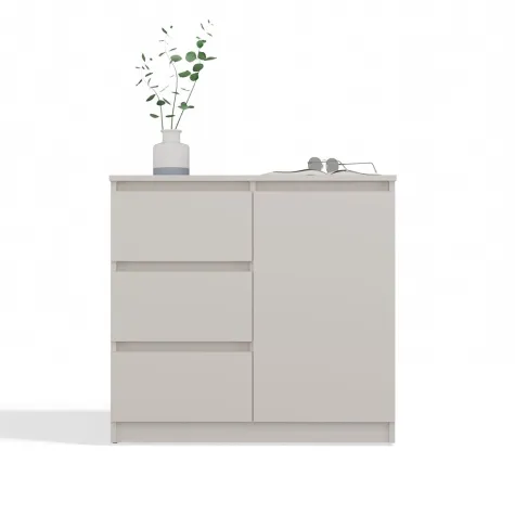 Komoda Malwa 1D3S KASZMIR BEŻ-11