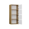Komoda ALMA Front BIEL Korpus DĄB ARTISAN-8
