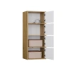 Komoda ALMA Front BIEL Korpus DĄB ARTISAN-10