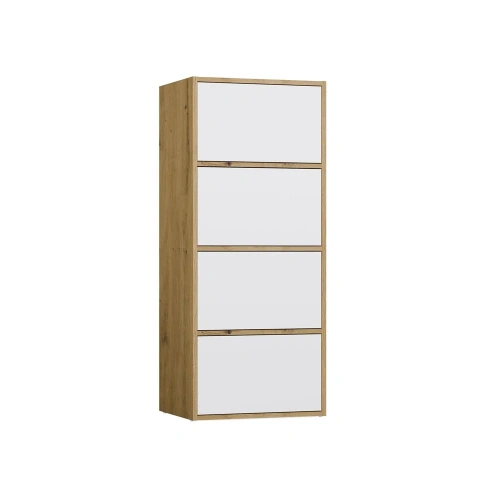 Komoda ALMA Front BIEL Korpus DĄB ARTISAN-9
