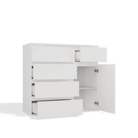 Komoda Malwa 1D5S BIAŁY-12