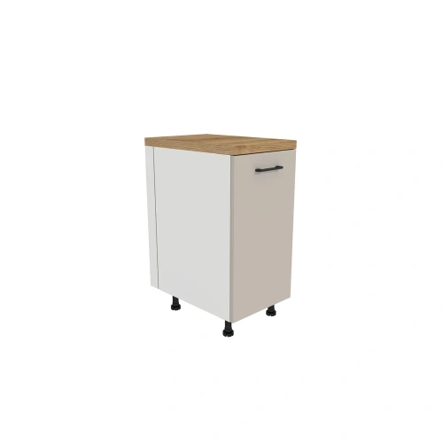 MEBLE KUCHENNE ZESTAW VARIO Z1 240x180CM KASZMIR BLAT DĄB EVOKE BEZ AGD-3