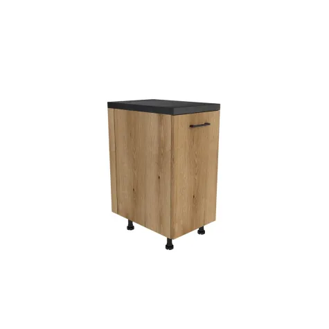 MEBLE KUCHENNE ZESTAW VARIO 240X180CM Z4 CZARNY/EVOKE BLAT DISTRICT BEZ AGD-2