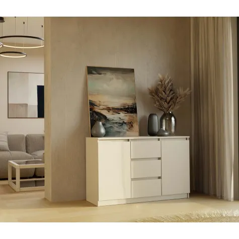 Komoda Malwa 2D3S KASZMIR BEŻ-3