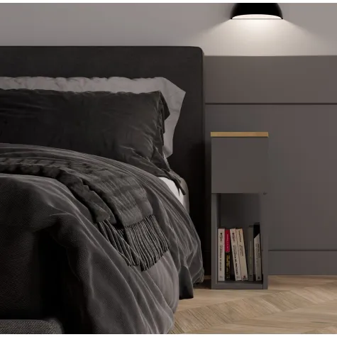Szafka nocna GALAX 20/1S ANTRACYT ARTISAN-3