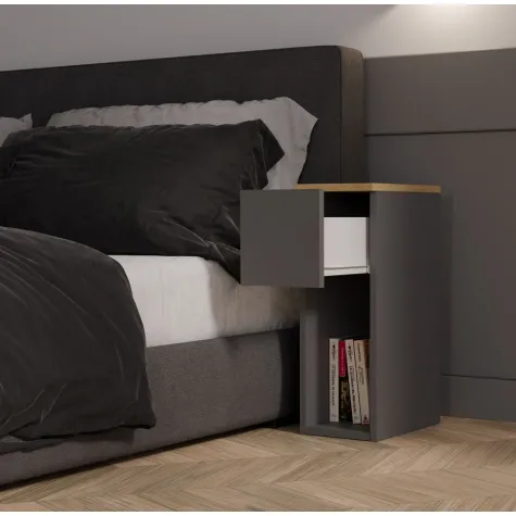 Szafka nocna GALAX 20/1S ANTRACYT ARTISAN-4