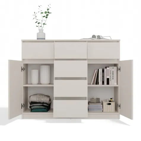 Komoda Malwa 2D6S KASZMIR BEŻ-12