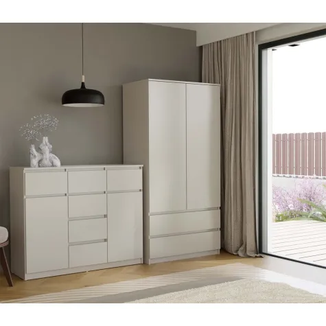 Komoda Malwa 2D6S KASZMIR BEŻ-8