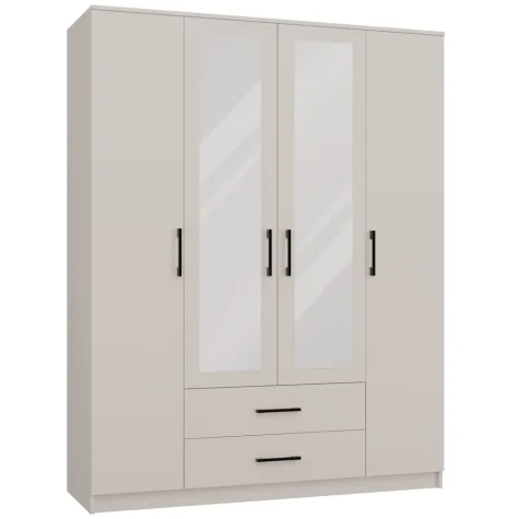 Szafa Romana 160 X 205 LUSTRO KASZMIR BEŻ-1