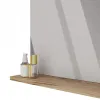 LUSTRO ŁAZIENKOWE Z PÓŁKĄ TIGO 60x61,5 CM DĄB EVOKE DO ŁAZIENKI PRZEDPOKOJU-13