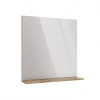 LUSTRO ŁAZIENKOWE Z PÓŁKĄ TIGO 60x61,5 CM DĄB EVOKE DO ŁAZIENKI PRZEDPOKOJU-12