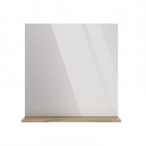 LUSTRO ŁAZIENKOWE Z PÓŁKĄ TIGO 60x61,5 CM DĄB EVOKE DO ŁAZIENKI PRZEDPOKOJU-15