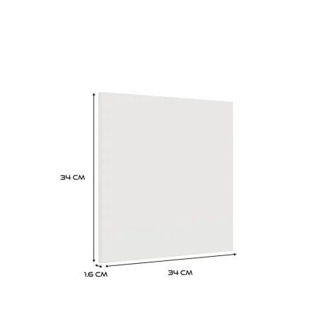 REGAŁ MALAX 3x3 H BIAŁY Z 3 DRZWIAMI PÓŁKI KOMOROWE 110x110 CM TIP ON-5