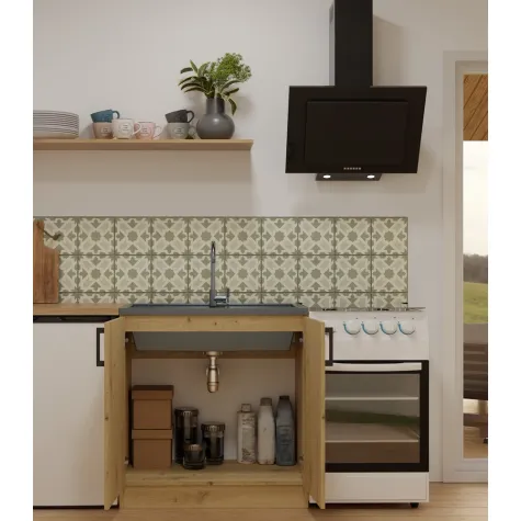 Szafka Kuchenna Dolna KATIA D-80 DĄB ARTISAN-5