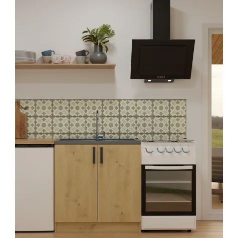 Szafka Kuchenna Dolna KATIA D-80 DĄB ARTISAN-6