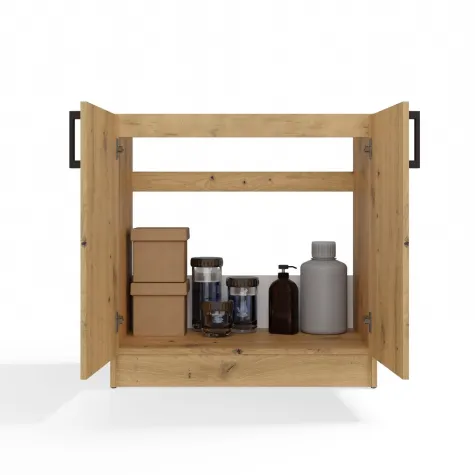 Szafka Kuchenna Dolna KATIA D-80 DĄB ARTISAN-10