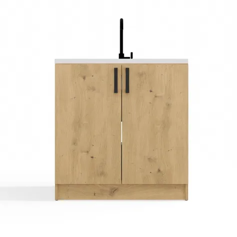 Szafka Kuchenna Dolna KATIA D-80 DĄB ARTISAN-11
