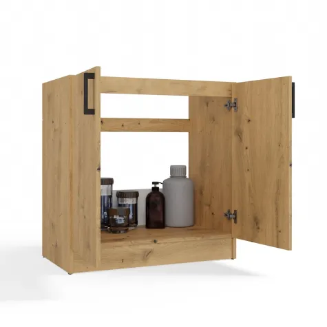 Szafka Kuchenna Dolna KATIA D-80 DĄB ARTISAN-14