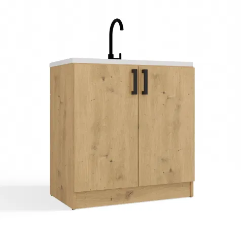 Szafka Kuchenna Dolna KATIA D-80 DĄB ARTISAN-15