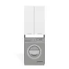 Szafka na pralkę Pola DD ANTRACYT / BIAŁY-10