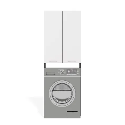 Szafka na pralkę Pola DD ANTRACYT / BIAŁY-10