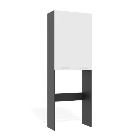 Szafka na pralkę Pola DD ANTRACYT / BIAŁY-12